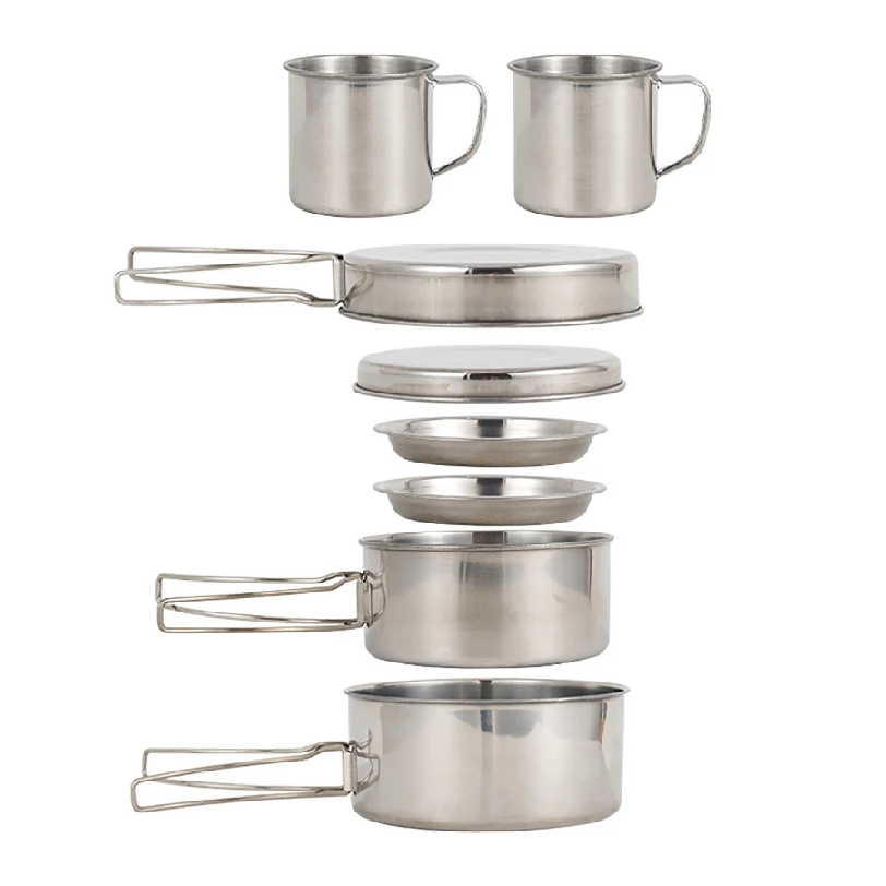 Camping Cooking Set With Bag - Conjunto de Utensílios de Cozinha para