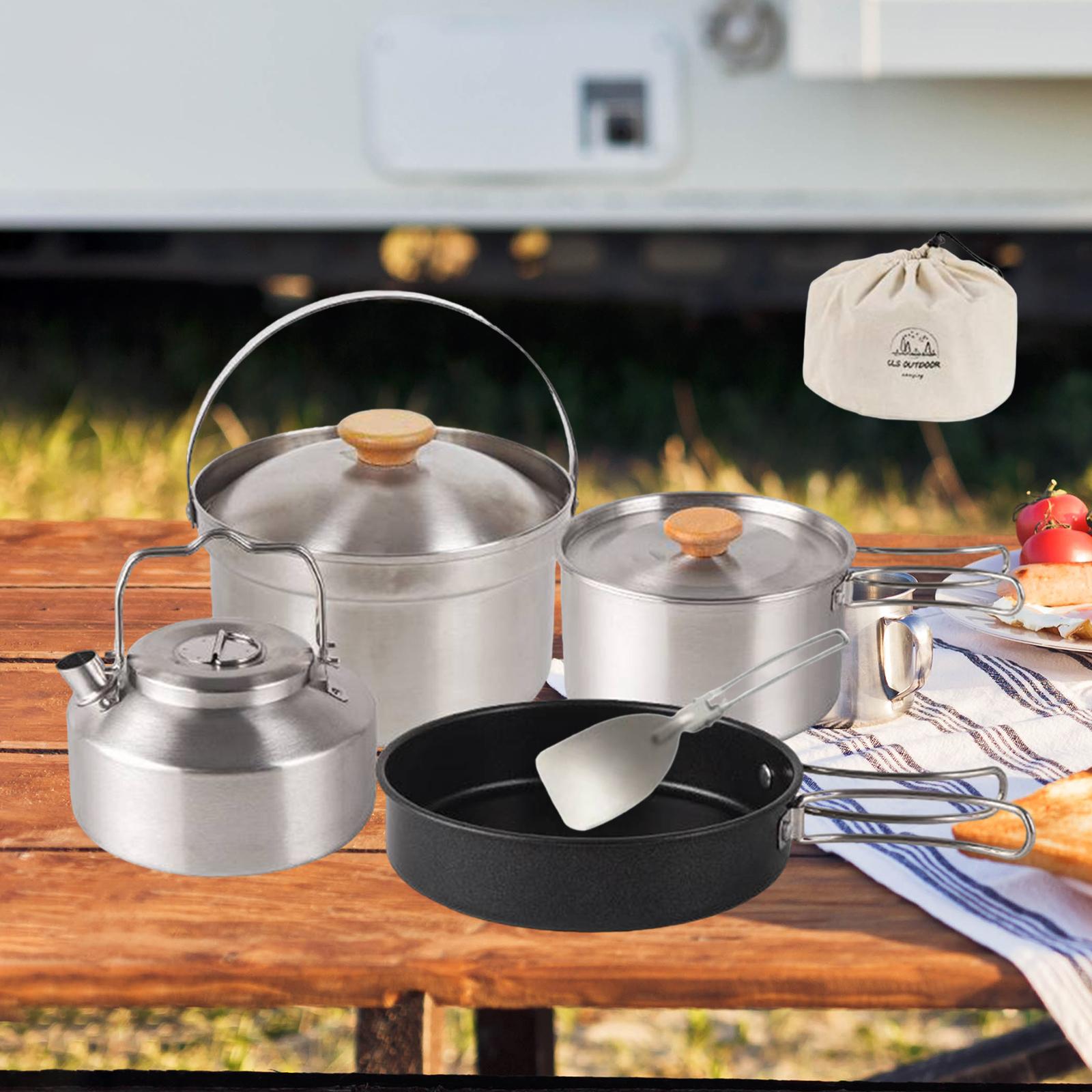 Camping Cooking Kettle - Panelas de acampamento, equipamento de cozinha
