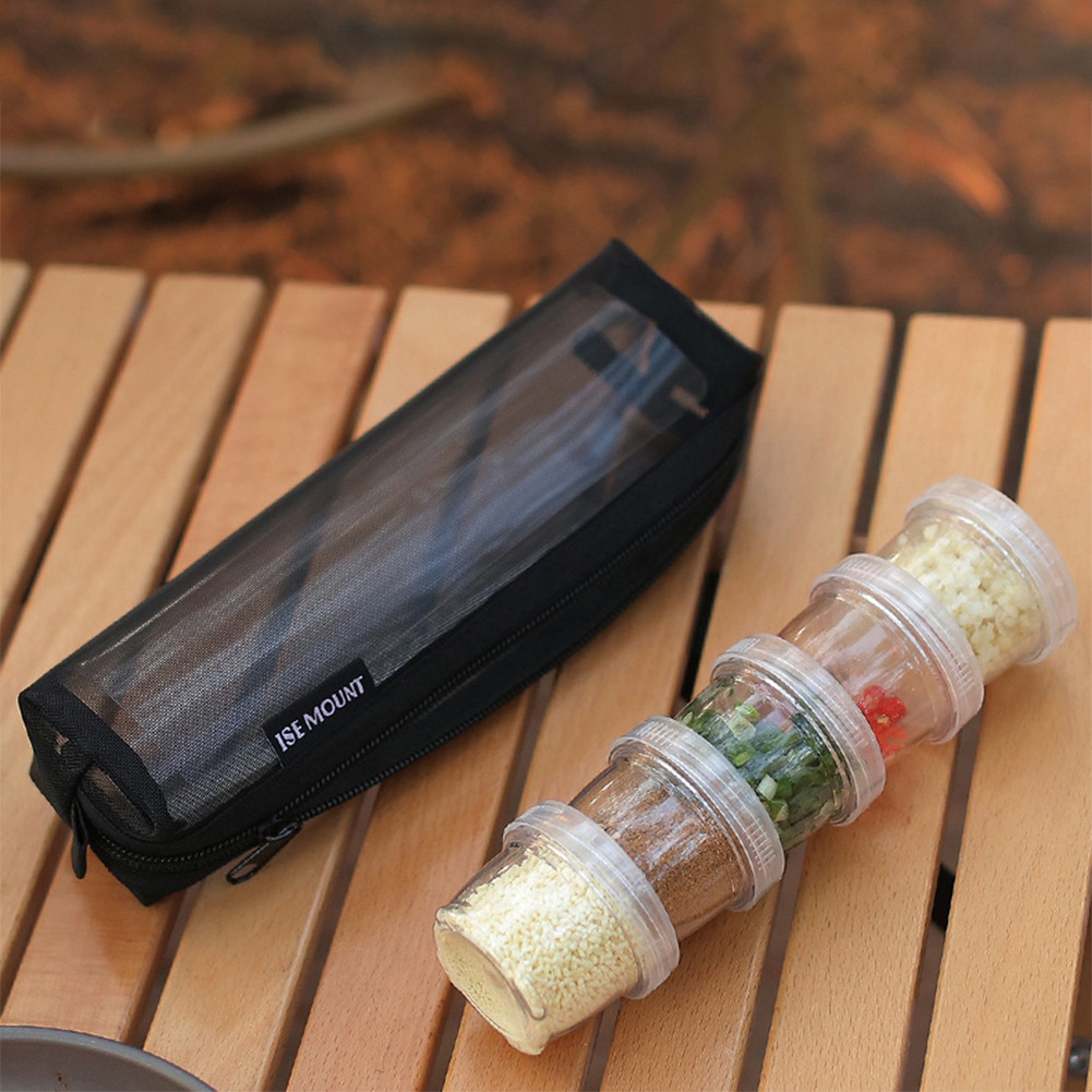 Camping Cooking Set With Bag - Kit de Temperos para Camping com