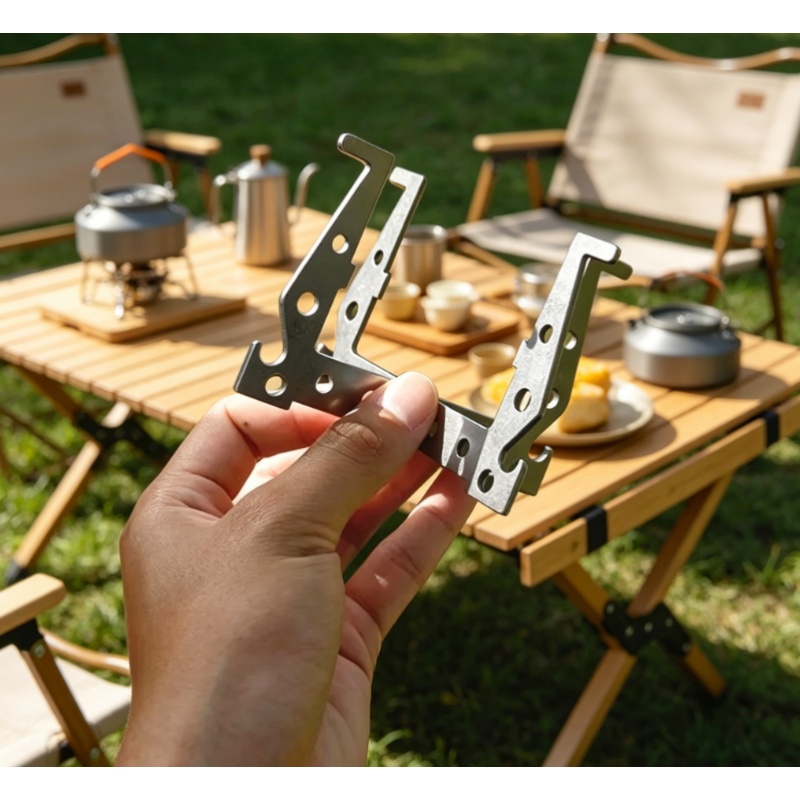 Camping Cooking Drawer - Suporte Universal para Fogão de Camping