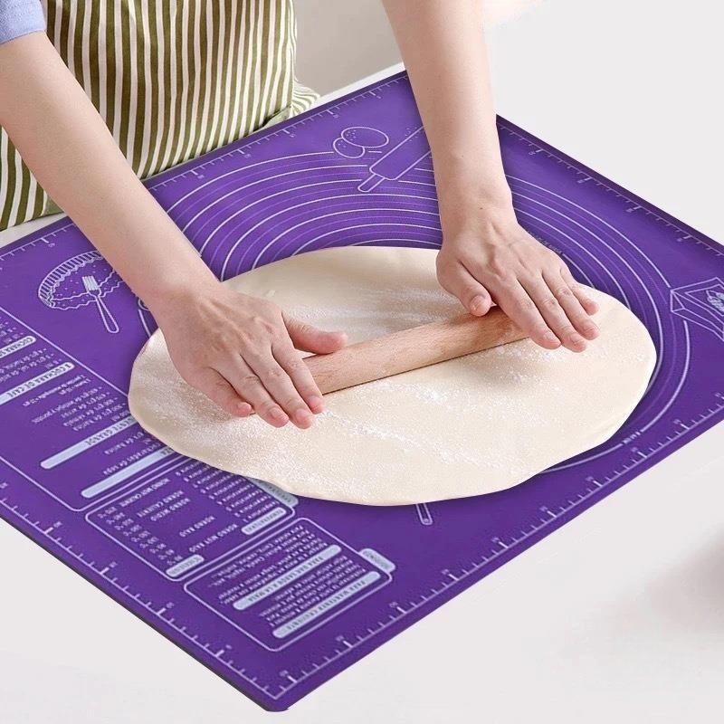 Camping Cooking Mat - Tapete de silicone para pastelaria, 60*46cm,