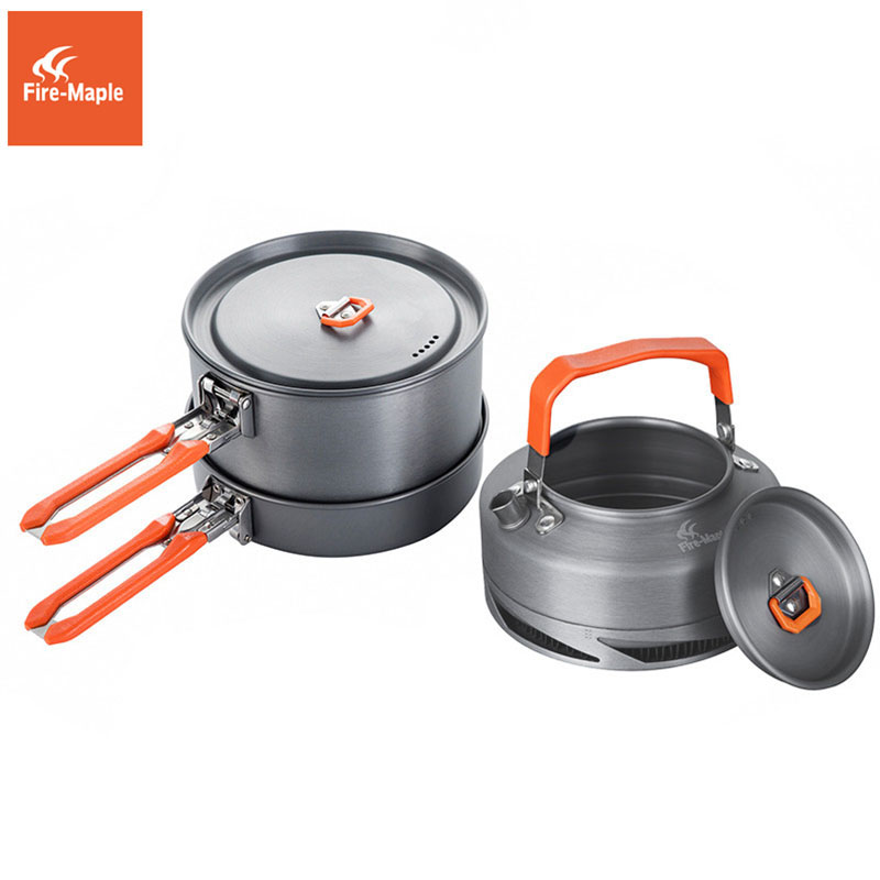 Camping Cooking Kettle - Fire Maple-Camping Panelas, Utensílios, Pratos, Acampamento