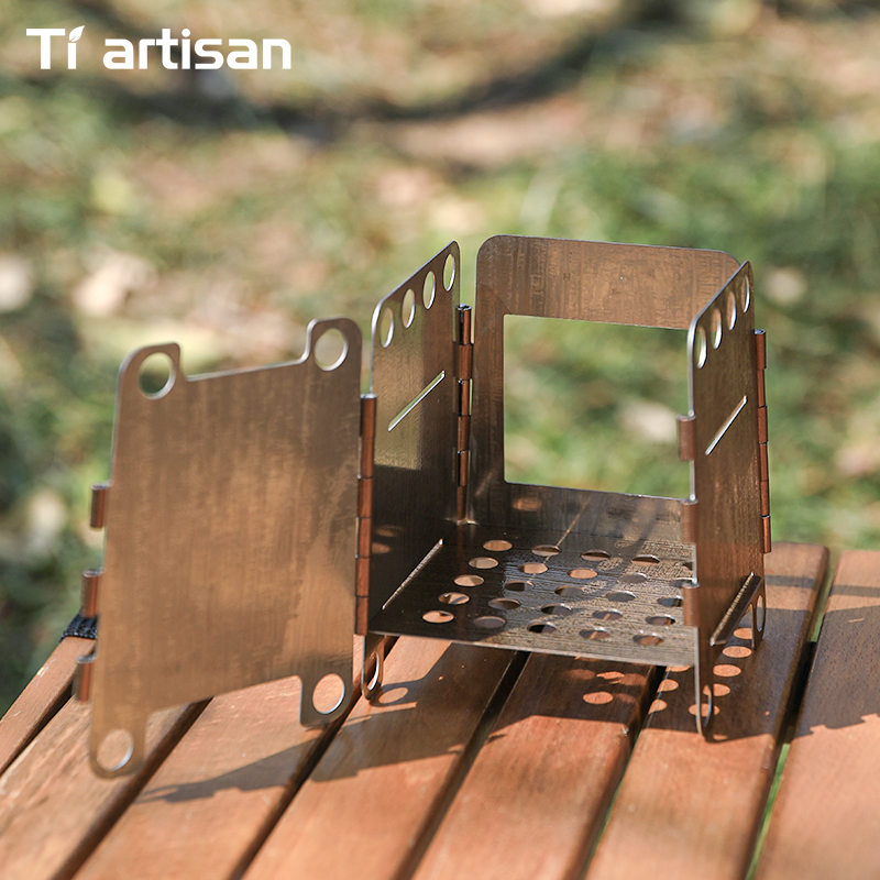 Fogão de Camping em Aço Inoxid - Camping Cooking Set With Bag avaliação e preço