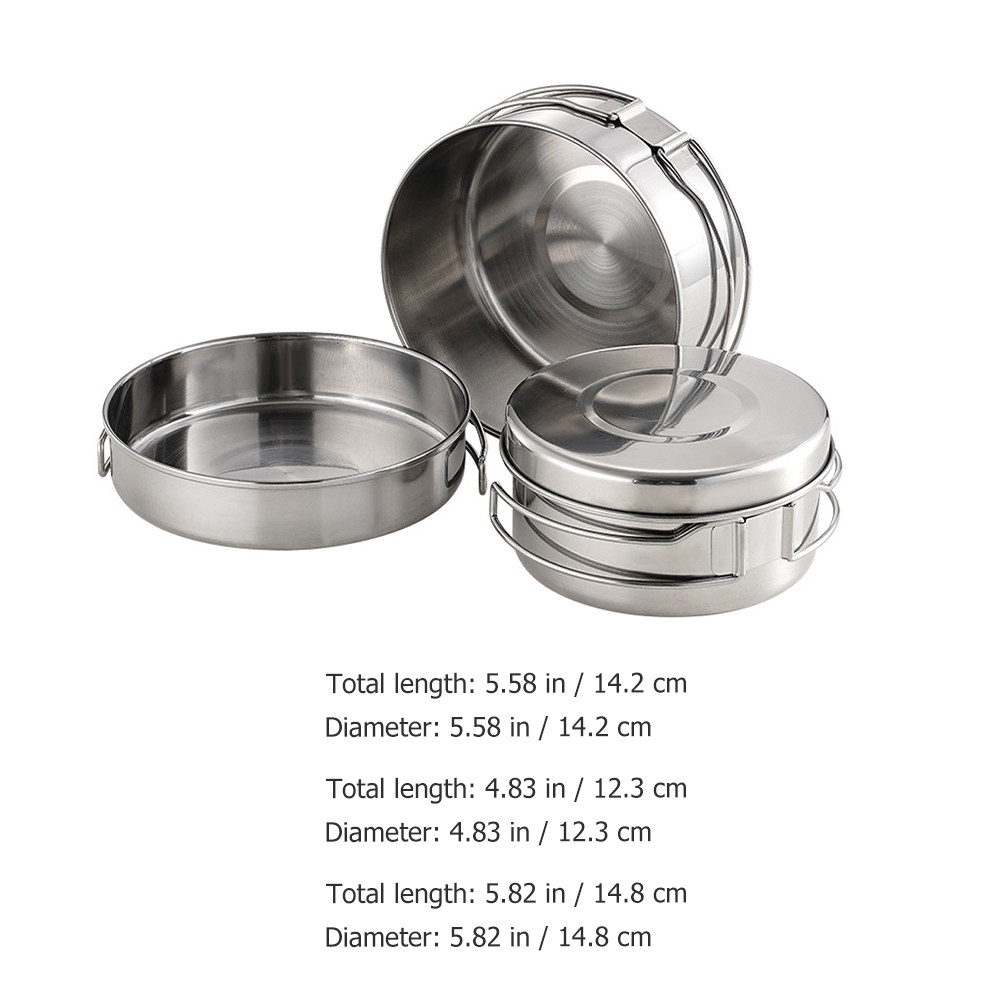 Conjunto de Utensílios de Cozi - Camping Lightweight Cooking Pot avaliação e preço