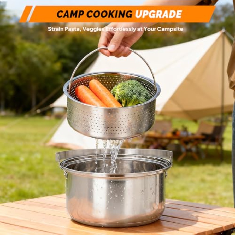 Conjunto de Utensílios de Cozi - Camping Cooking Set With Bag avaliação e preço