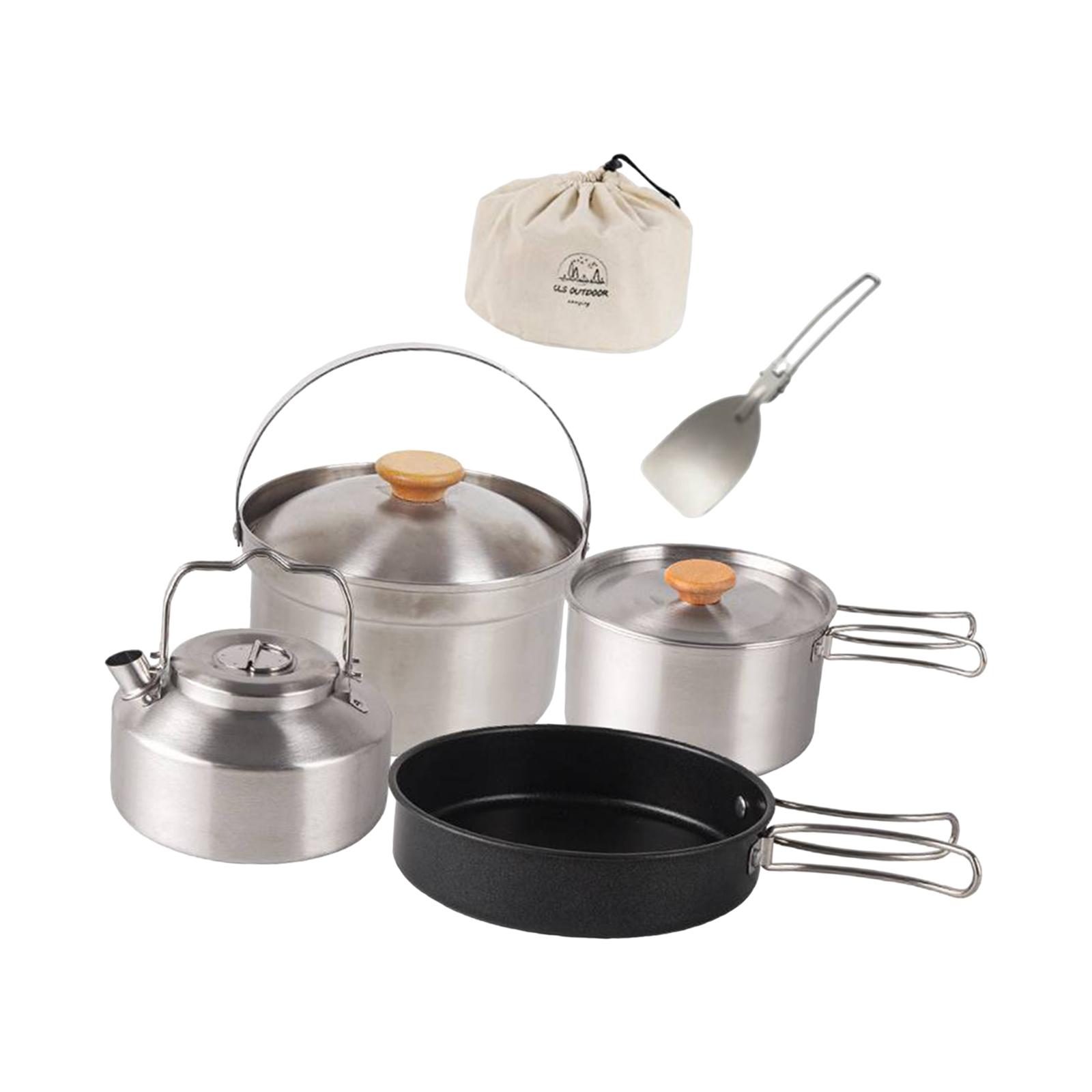 Panelas de acampamento, equipa - Camping Cooking Kettle avaliação e preço