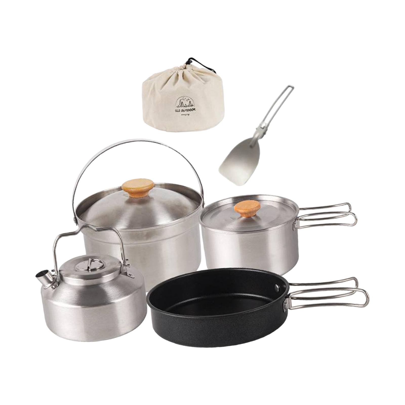 Panelas de acampamento, equipa - Camping Cooking Kettle avaliação e preço