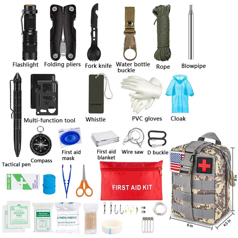 Kit de primeiros socorros de s - Camping Cooking Set With Bag avaliação e preço