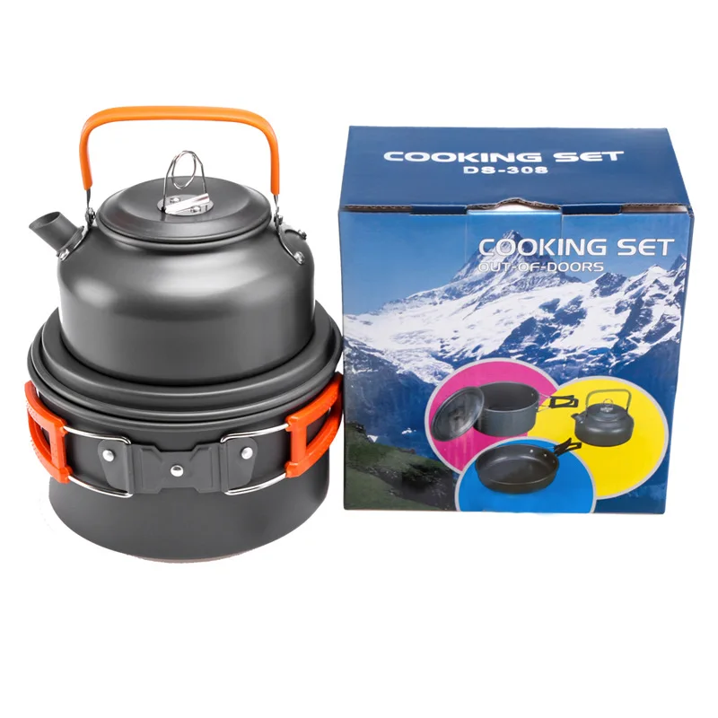 Pote ao ar livre pan chaleira  - Camping Cooking Kettle avaliação e preço