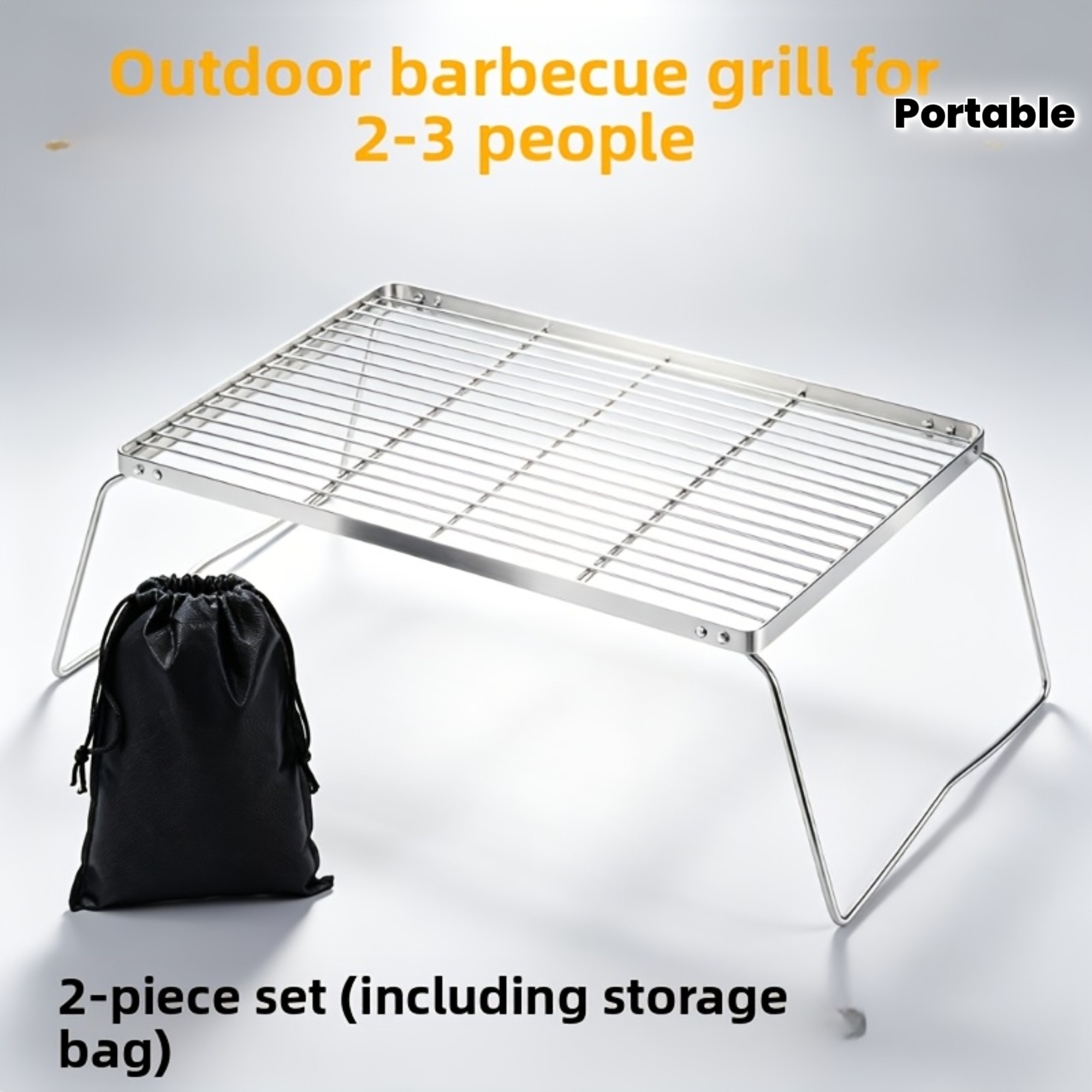 Suporte Portátil Dobrável de A - Camping Cooking Accessories avaliação e preço