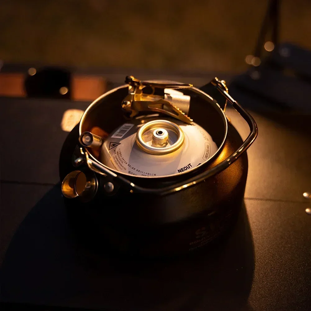 Chaleira de aço inoxidável 0,8 - Camping Cooking Kettle avaliação e preço