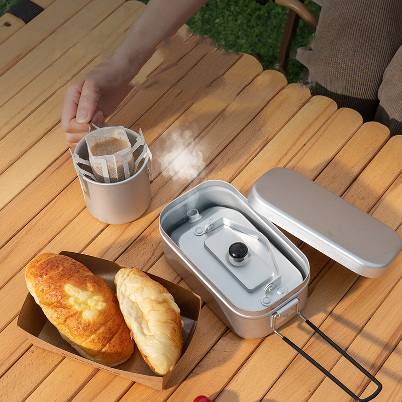 Ultraleve Portátil Picnic Chal - Camping Cooking Kettle avaliação e preço