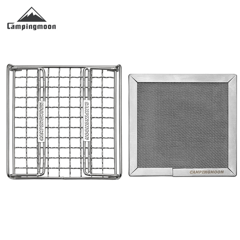 CAMPINGMOON Grelha Dobrável de - Camping Cooking Drawer avaliação e preço