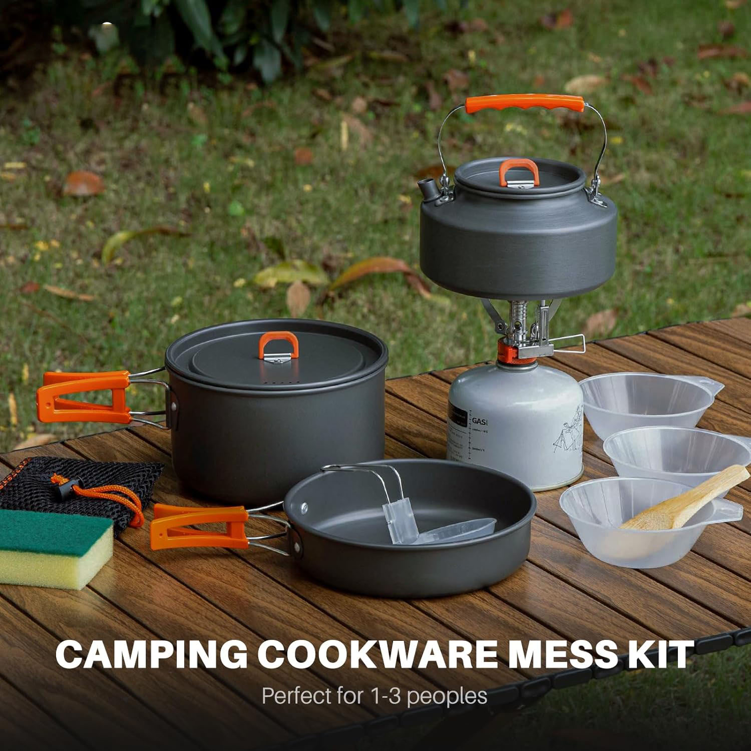 Conjunto de Utensílios de Cozi - Camping Cooking Kettle avaliação e preço