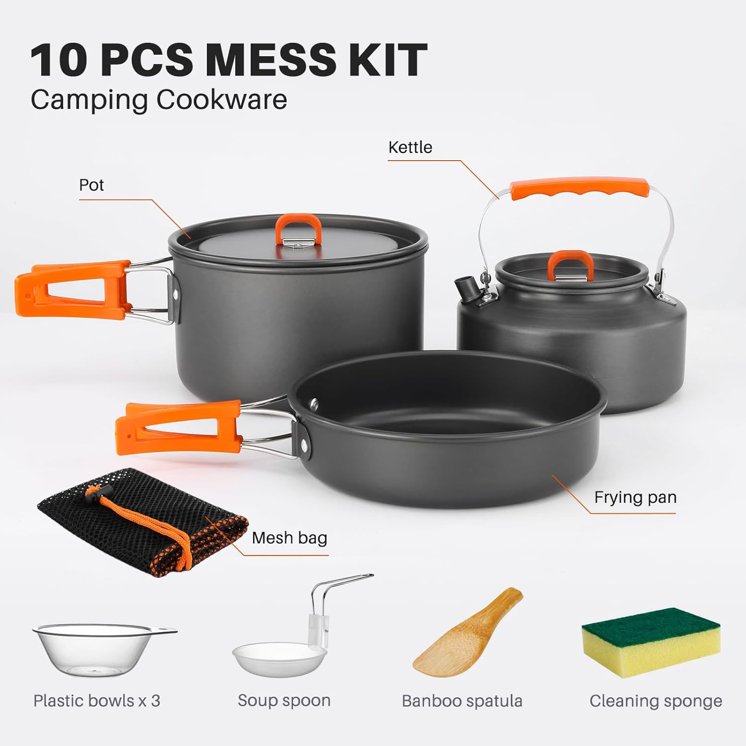Conjunto de Utensílios de Cozi - Camping Cooking Kettle avaliação e preço