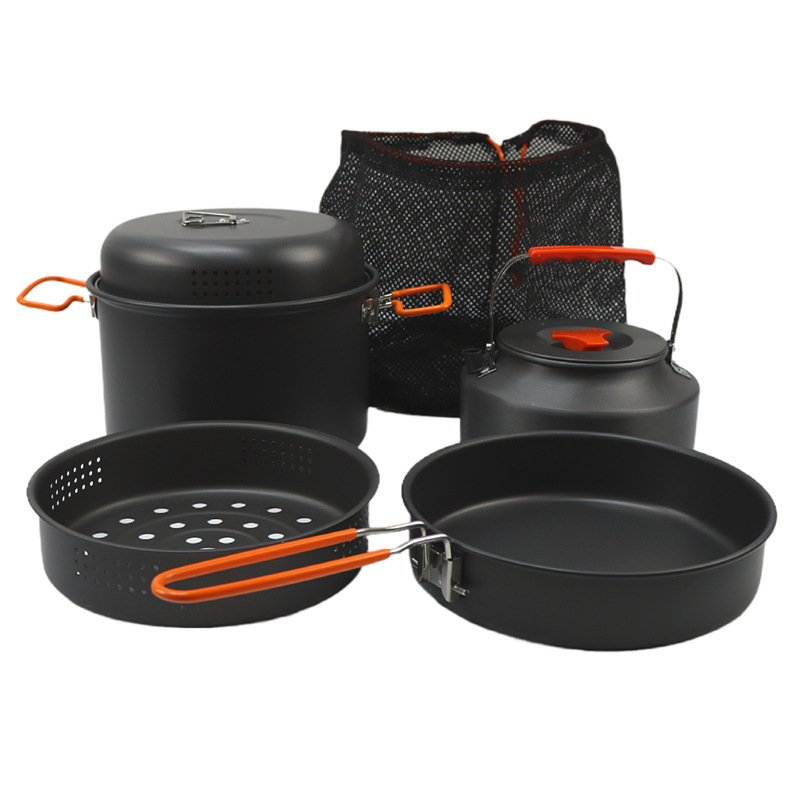 Conjunto de panelas ao ar livr - Camping Cooking Kettle avaliação e preço