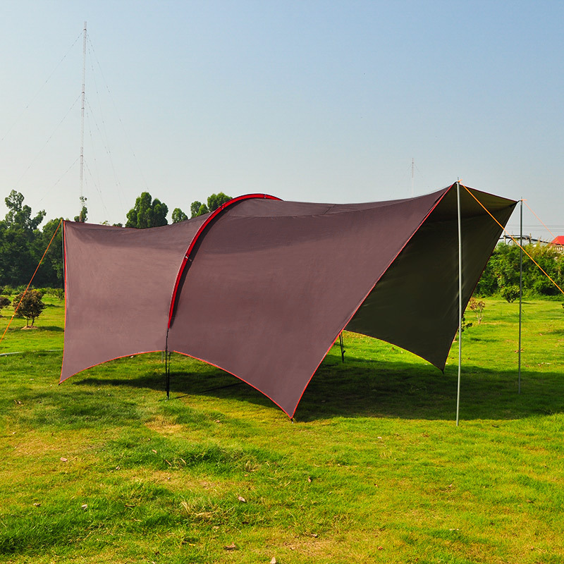Toldo grande para várias pesso - Camping Cooking Awning avaliação e preço