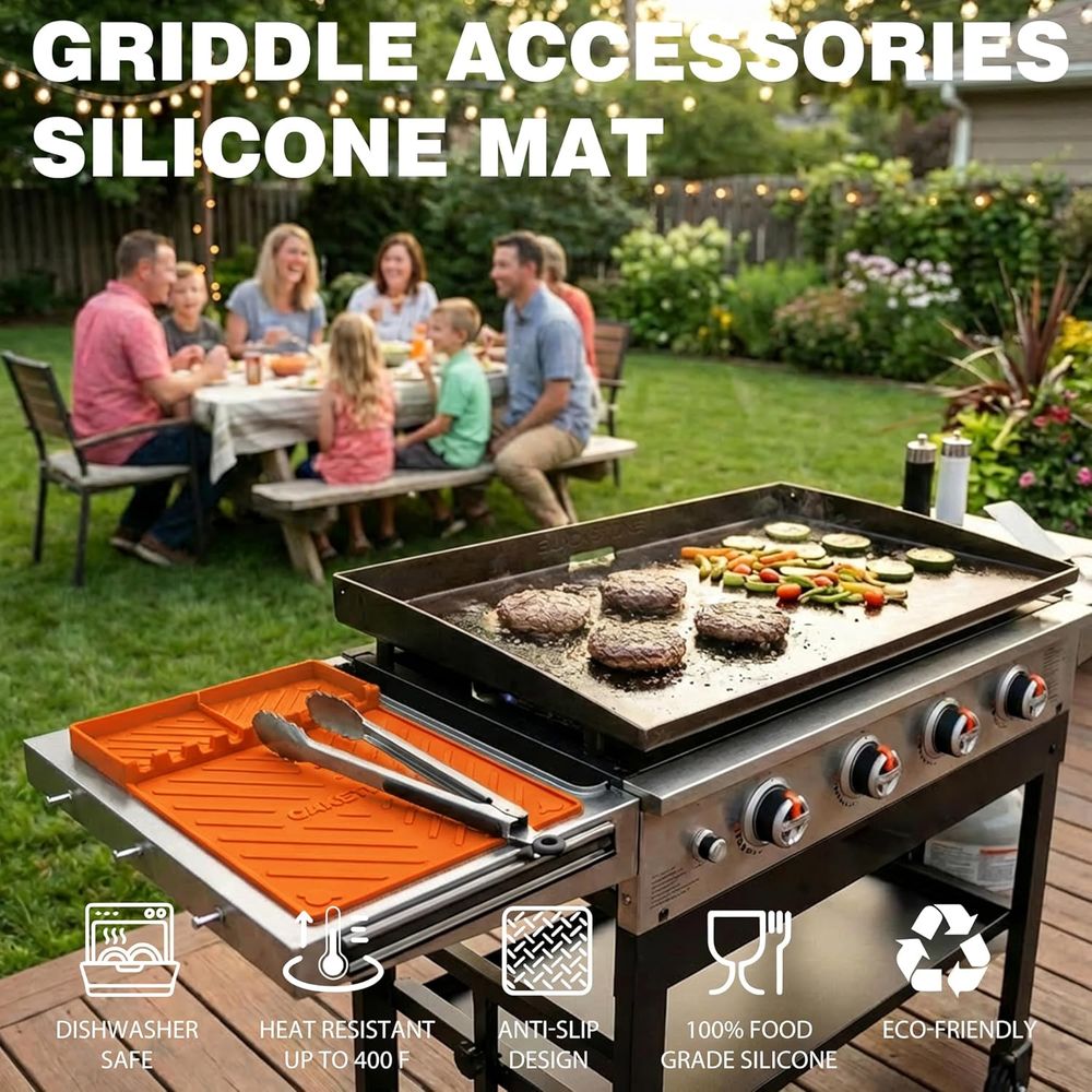 Tapetes de Silicone para Grelh - Camping Cooking Mat avaliação e preço