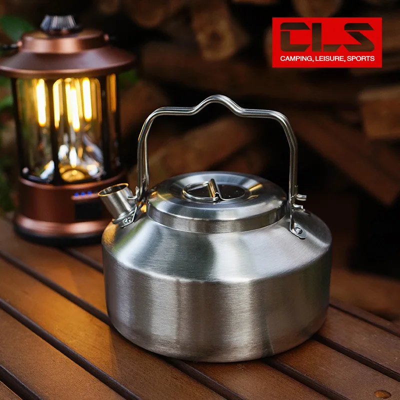 Chaleira de Aço Inoxidável CLS - Camping Cooking Kettle avaliação e preço