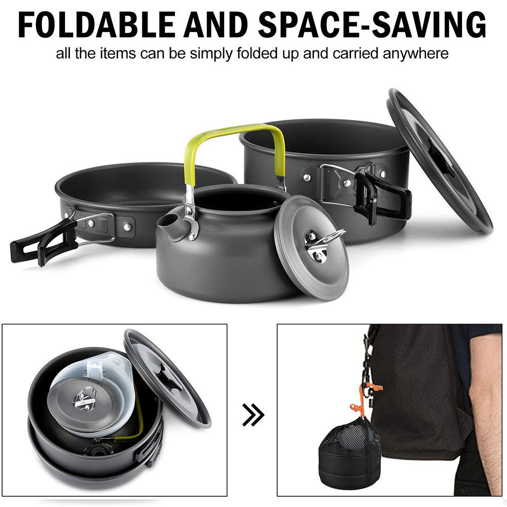 Conjunto de Utensílios de Cozi - Camping Cooking Accessories avaliação e preço