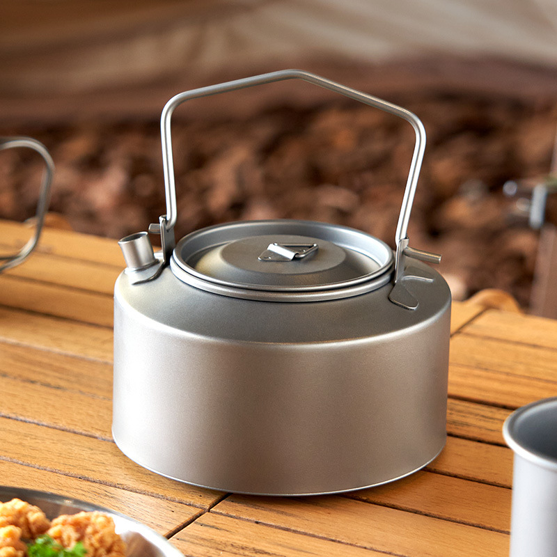 Chaleira de titânio para cozin - Camping Cooking Kettle avaliação e preço